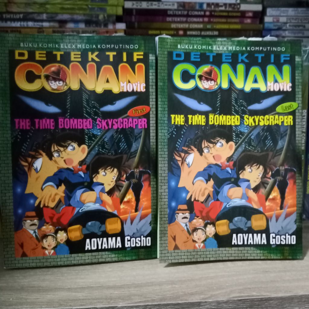 Komik Detektif Conan The Time Bombed Skyscraper Full Color First Last edition