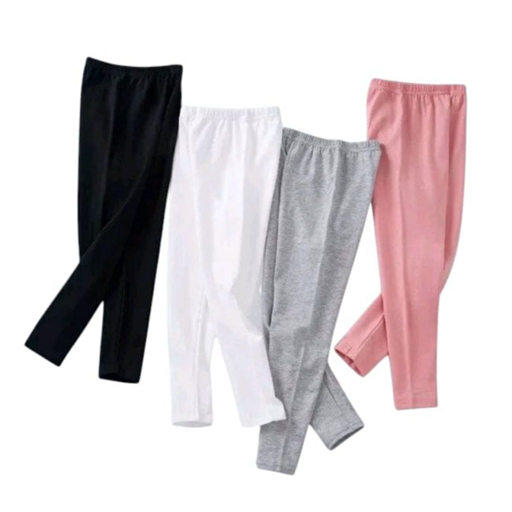 Leging Anak Perempuan import 1-13 tahun Celana Legging Cewek Tebal Panjang Bayi Short Sto...