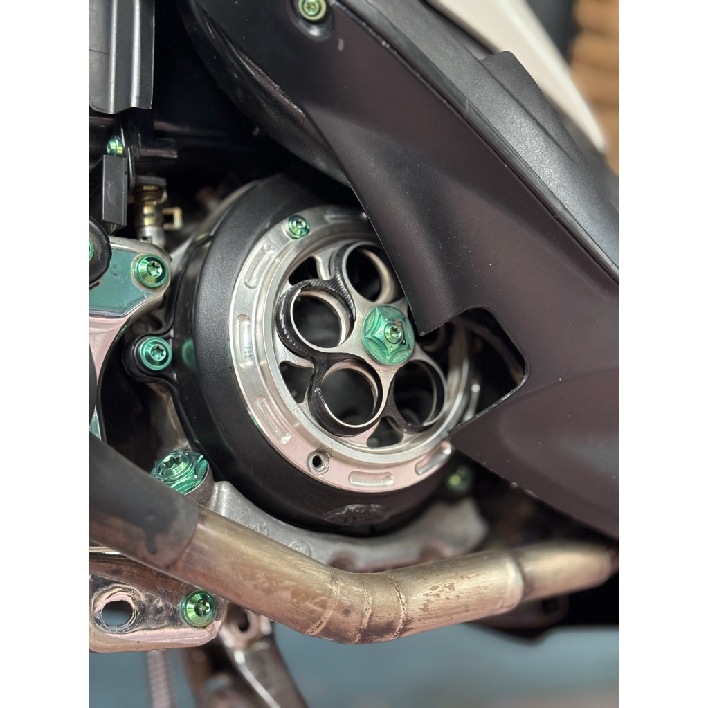 Baut Titanium Cover Kipas Mio Sporty