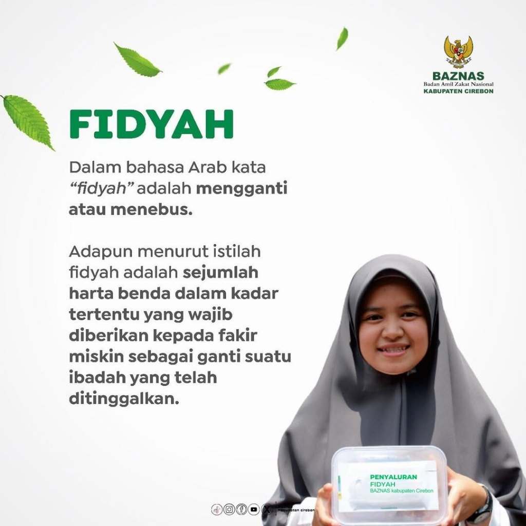 Menunaikan Fidyah / Bayar Hutang Puasa Ramadhan Ganti Puasa Wajib