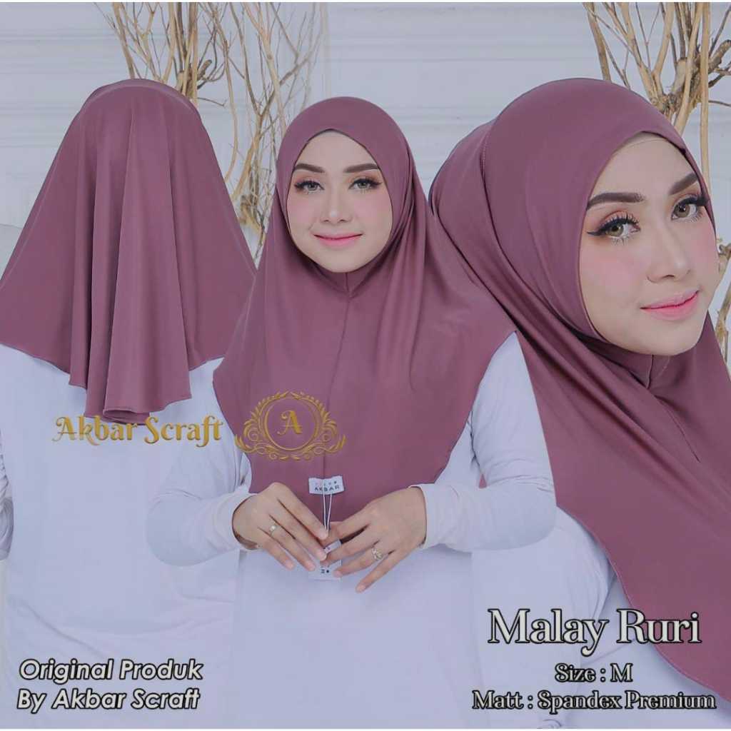 Akbar - Hijab Instan Malay Ruri M