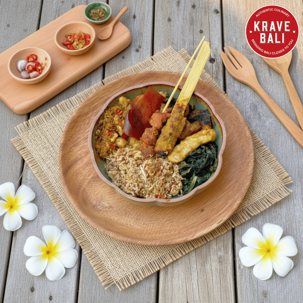 Bigul Candra KRAVE BALI Babi Guling Komplit 170g - Nikmatnya Kuliner Khas Bali Asli