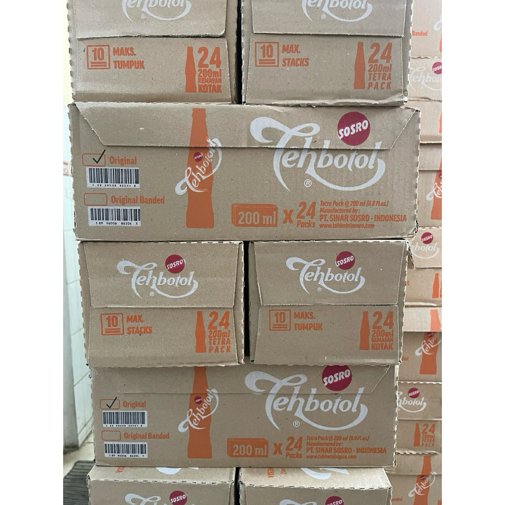 Teh Botol Kotak Sosro 200ml