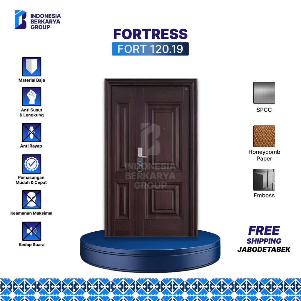 Pintu Baja Fortress Fort 120.19