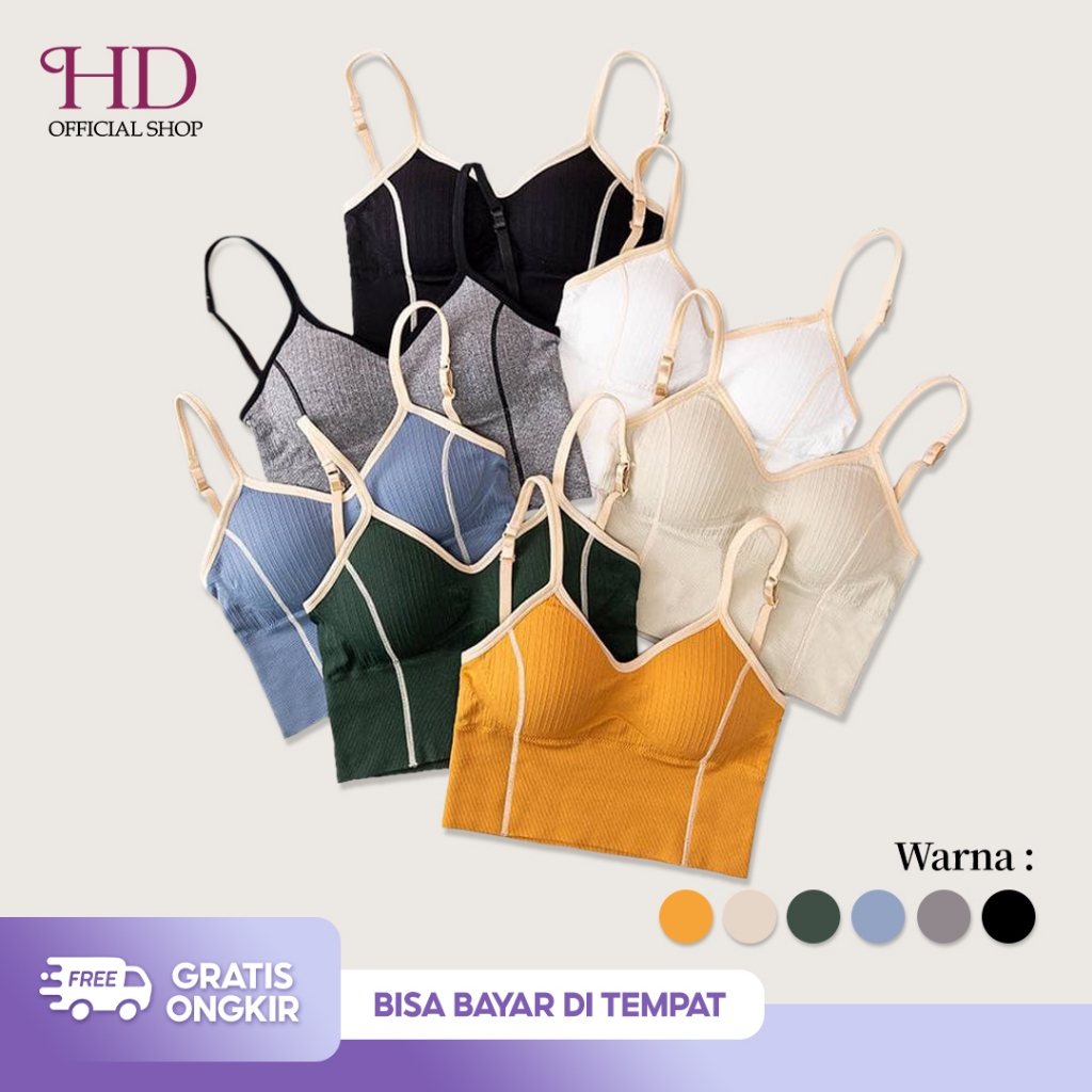 HD - Bra Wanita tentop Fashion Korea Sexy / Crop Top Bra premium Quality bra41