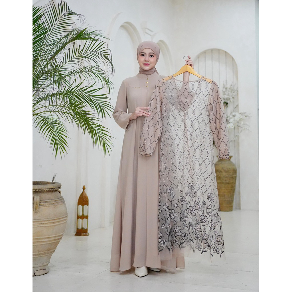 Azima Dress gamis by Fentahouse