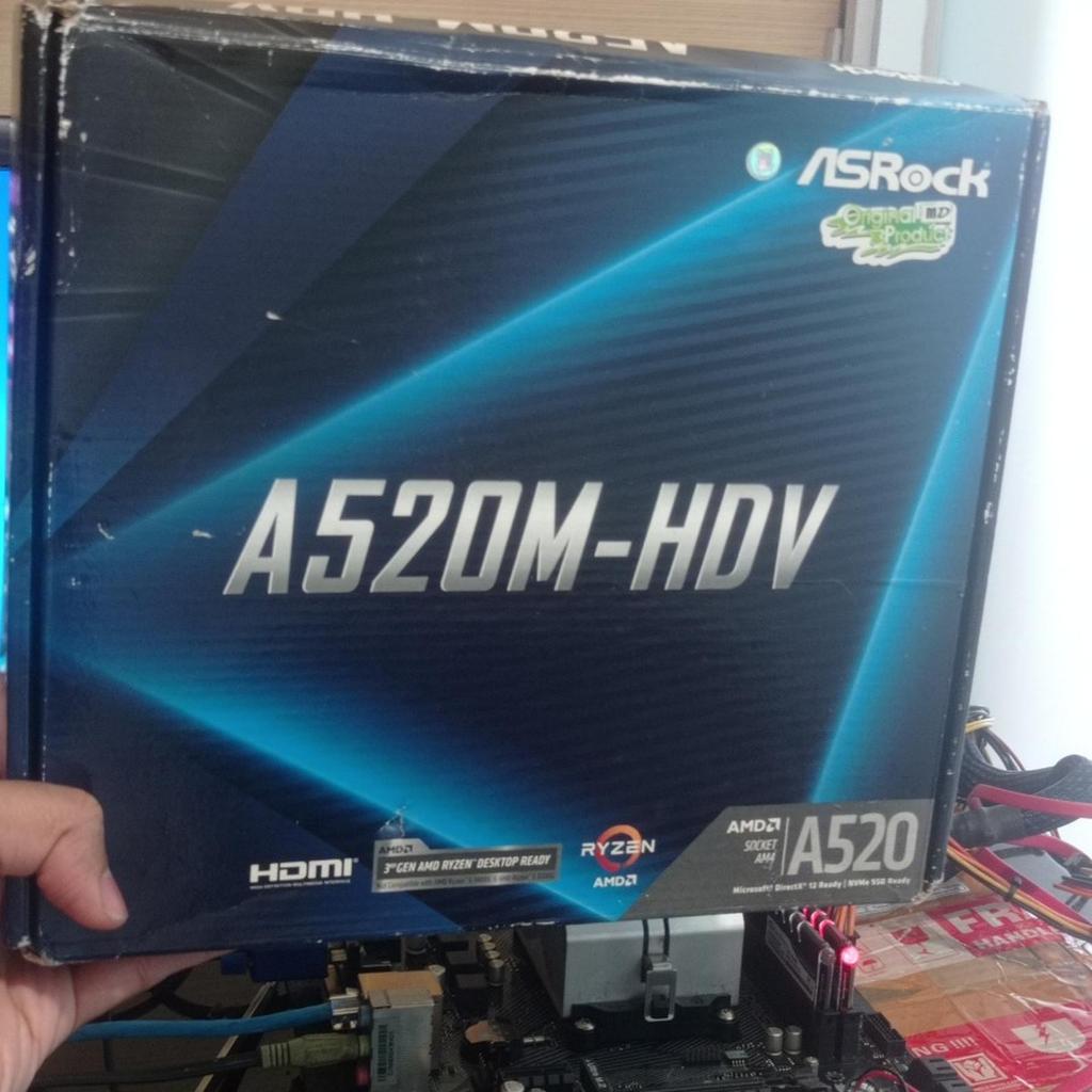 Mobo A520M motherboard am4 amd