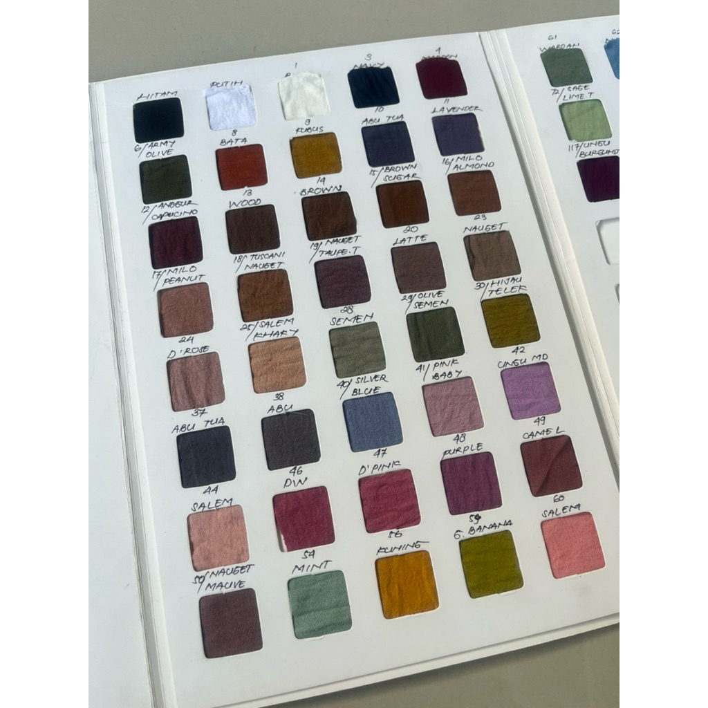 FULL KATALOG WARNA KAIN CRINKLE AIRFLOW HIGH QUALITY PREMIUM