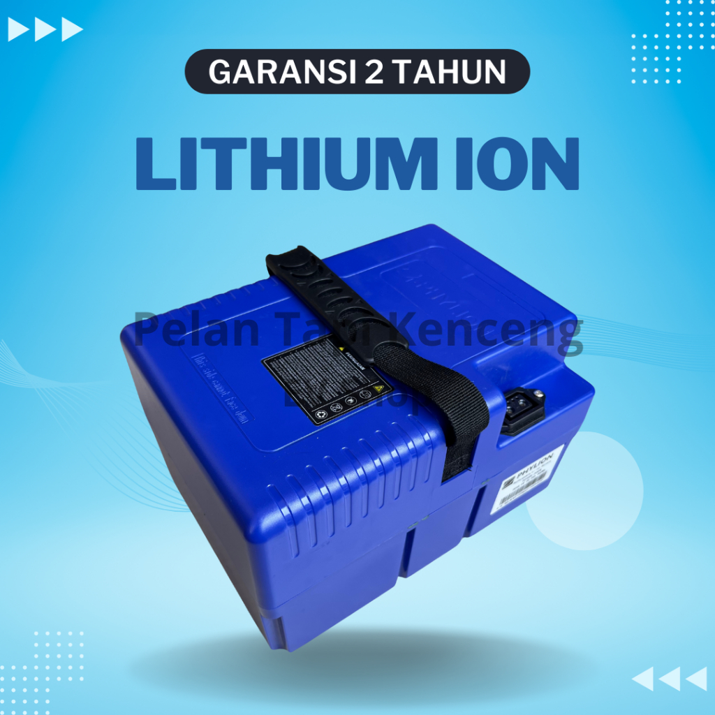 Baterai Lithium Sepeda Listrik Phylion 48v 20ah