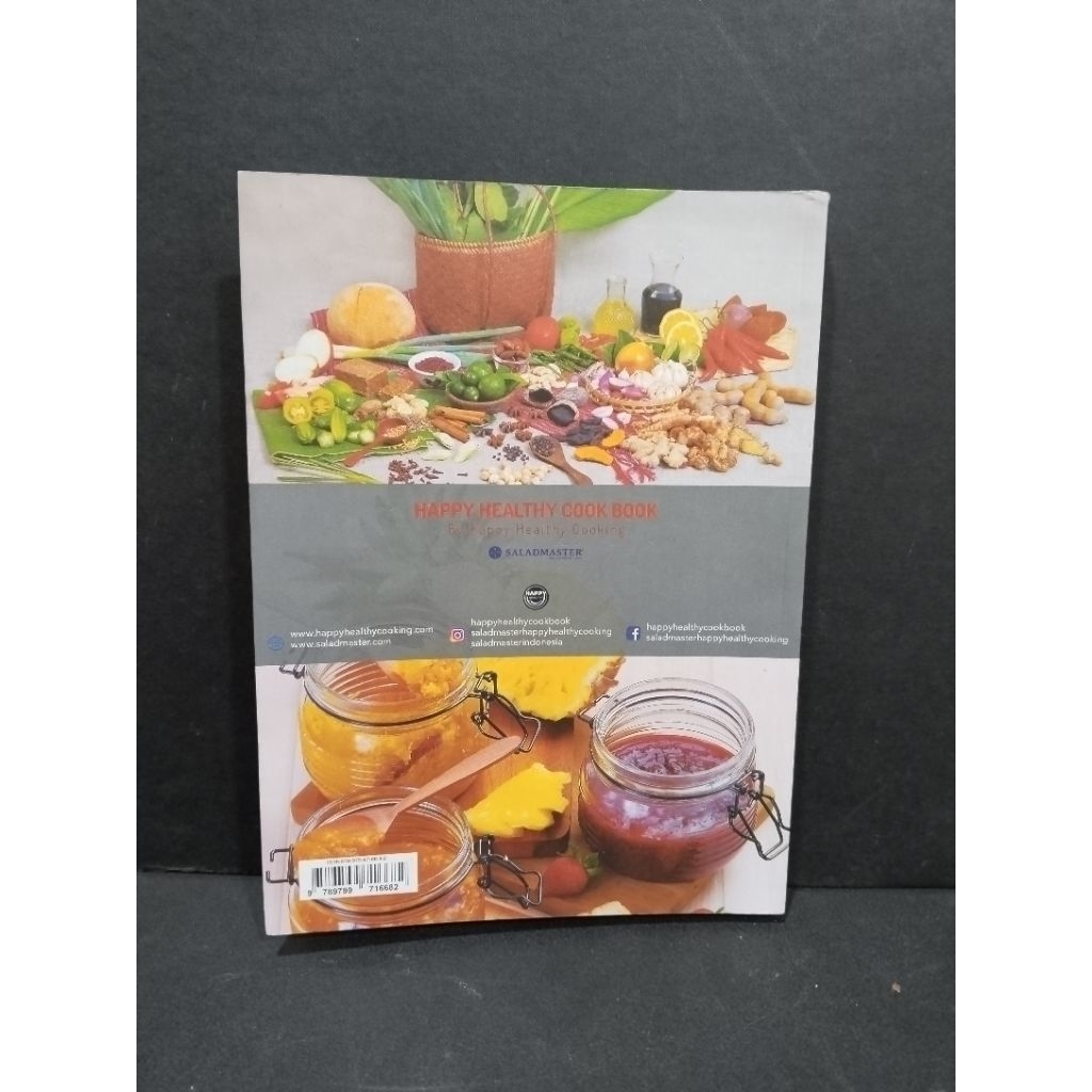 Buku resep HAPPY HEALTHY COOK BOOK by Happy Healthy