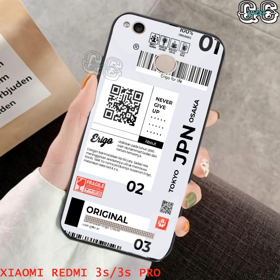 [gsixs_case]case xiaomi redmi 3s/3s pro - case Glossy-Pelindung )case( NASA )softcase hp-case hp-cas