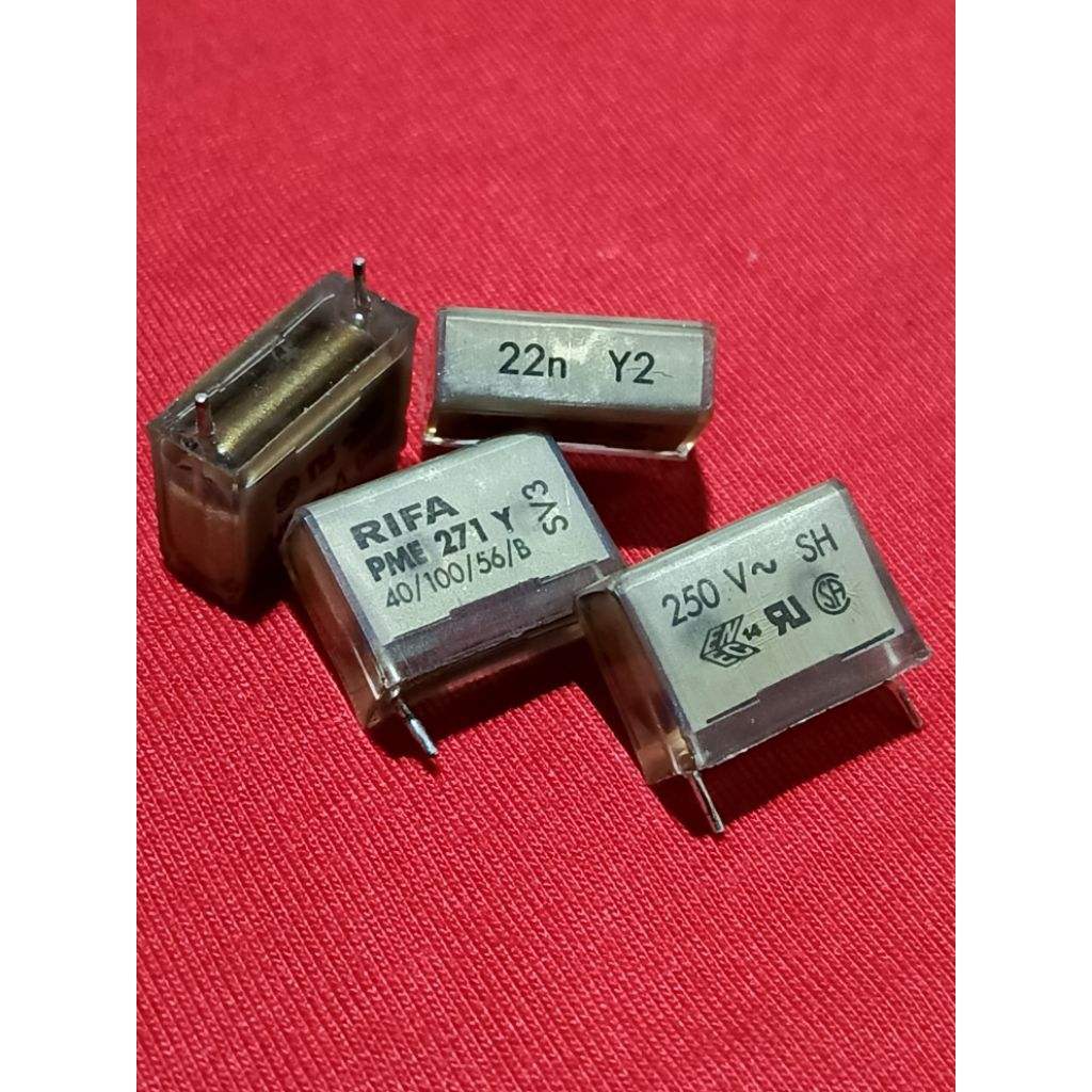 capacitor RIFA PME 271 Y 22nf 250V  Y2 original