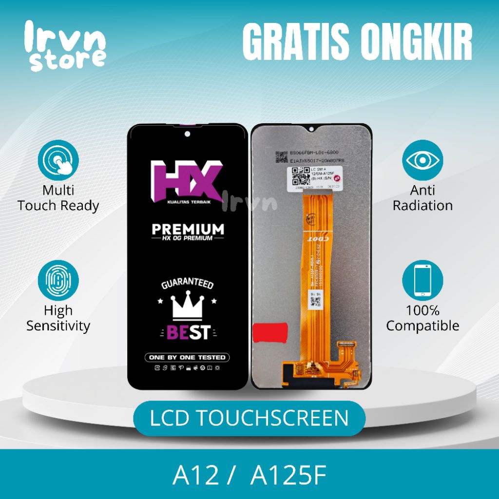 LCD SAMSUNG A02 / A12 / M12 ORI LF FULLSET TOUCHSCREEN