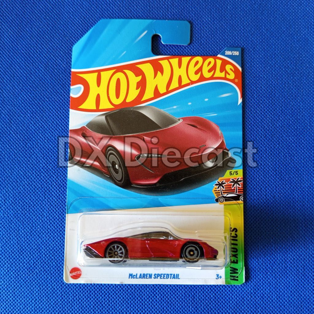 Hot Wheels McLaren Speedtail merah HW Exotics