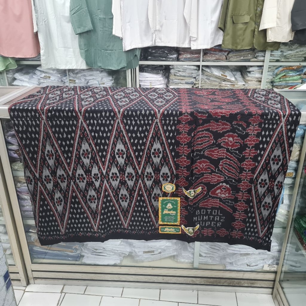 Sarung Tenun Goyor Botol Mumtaz Ukuran Jumbo Kualitas Ekspor
