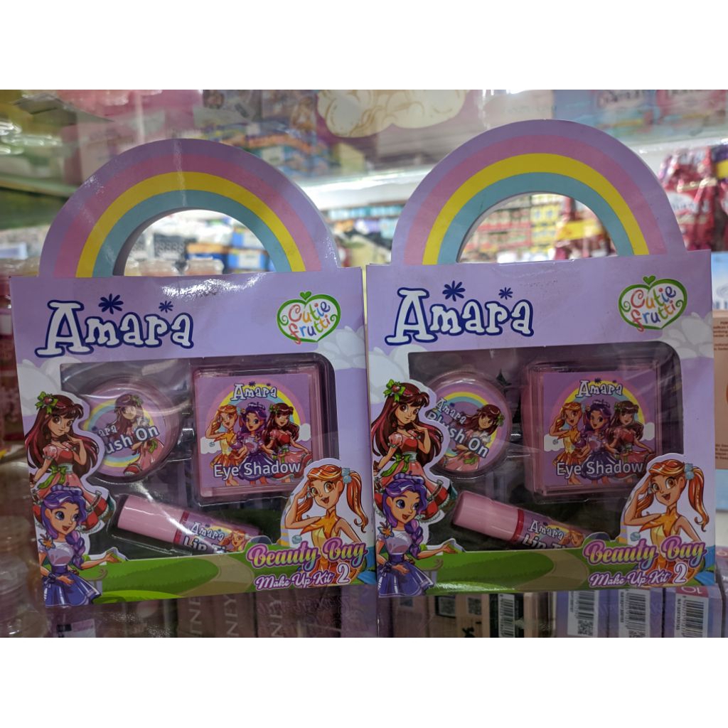 AMARA BEAUTY BAG MAKE UP 2 || MAKE UP ANAK