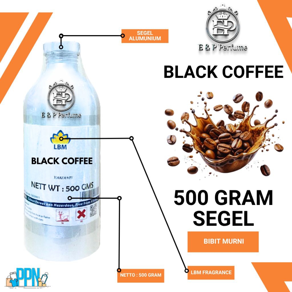 Bibit Parfum - Black Coffee by LBM Fragrance Oil