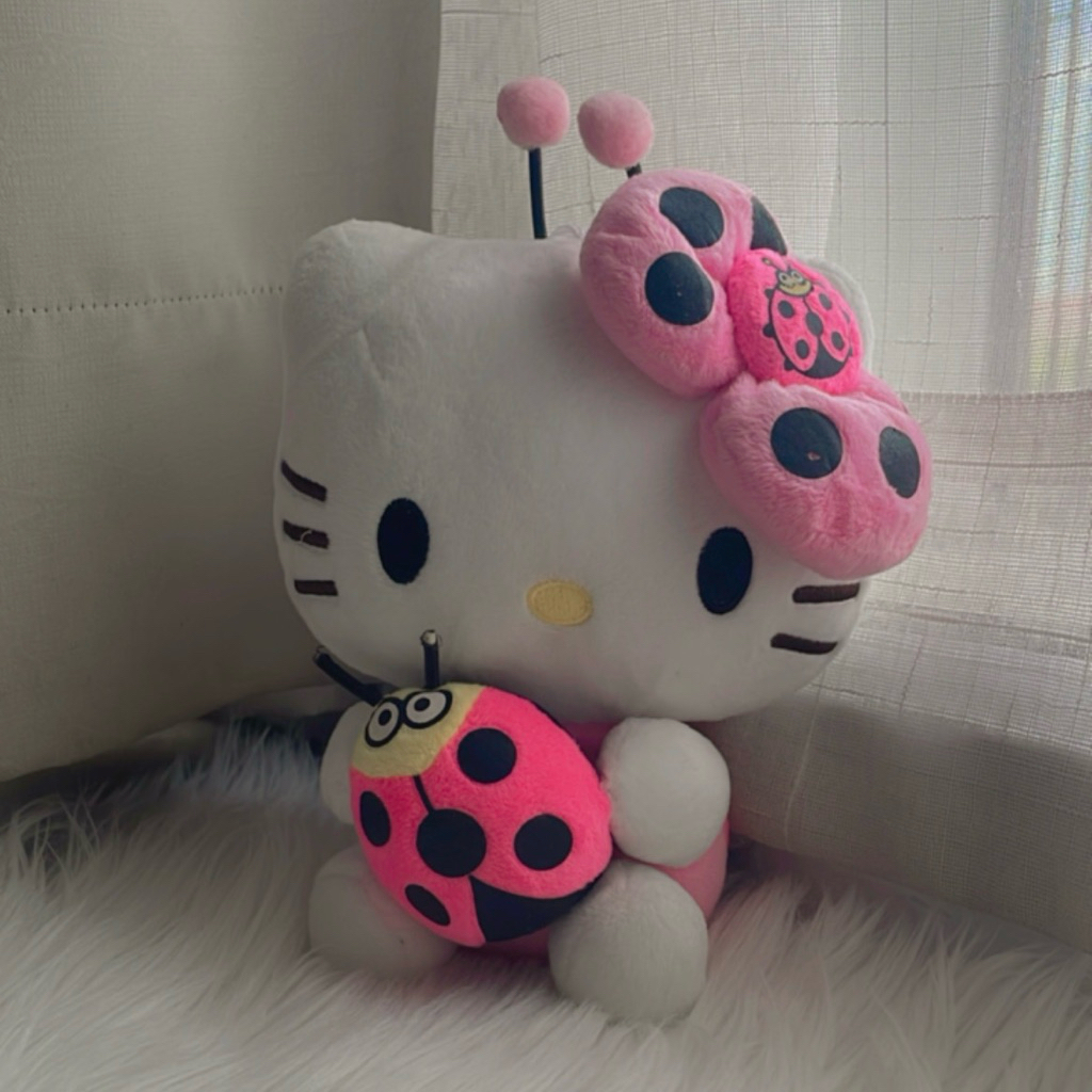 Hello Kitty Lady Bug Plush - Original Hello Kitty Sanrio
