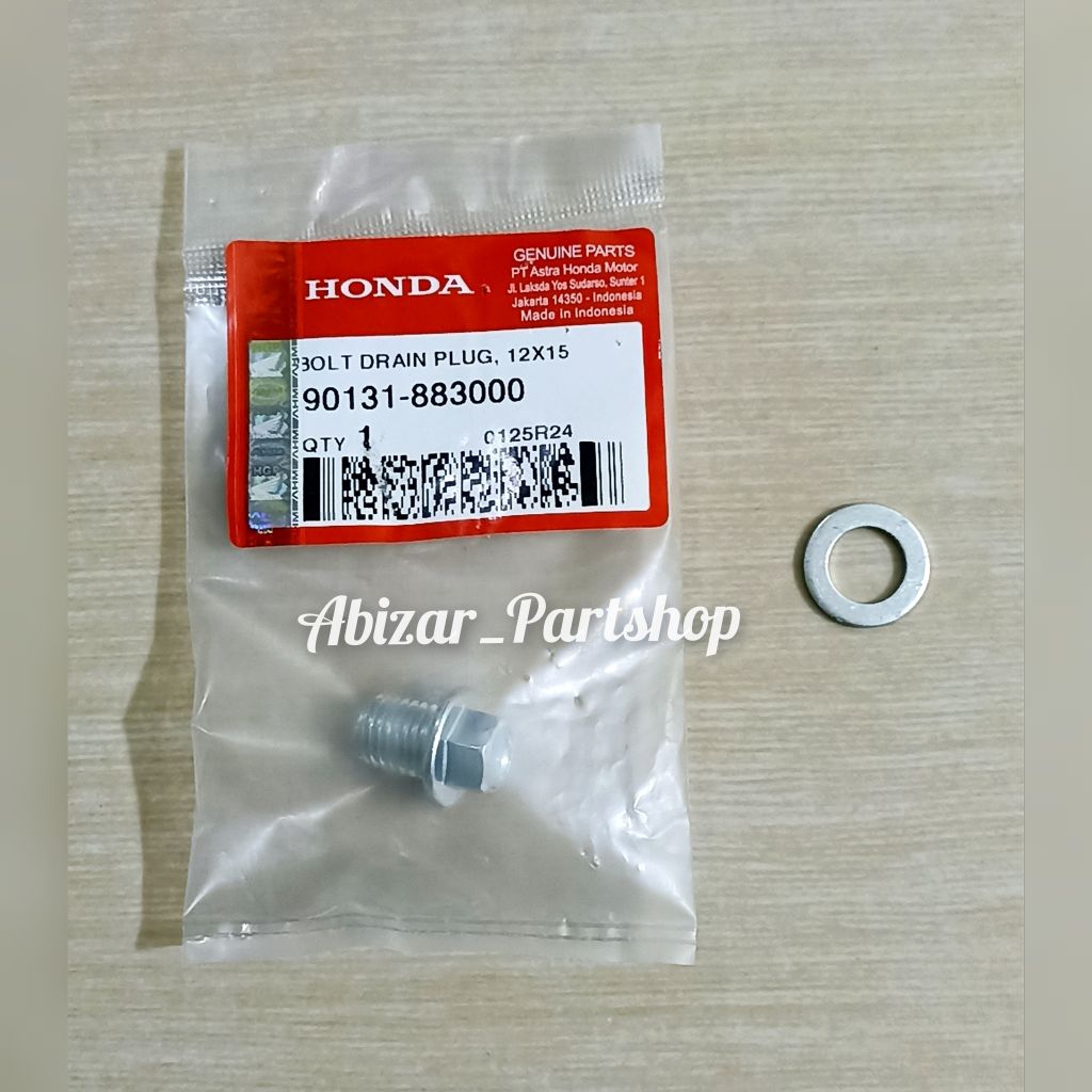 90131883000 9410912000 Baut oli honda / baut ring oli / baut ring oli set / baut oli matic / baut ol