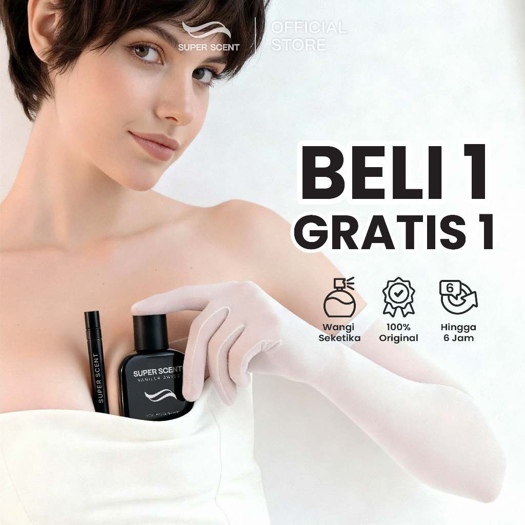 PARFUM VANILLA TAHAN LAMA BELI 1 DAPAT 1 SUPER SCENT / PARFUM VANILA / PARFUM VANILA TAHAN LAMA WANI