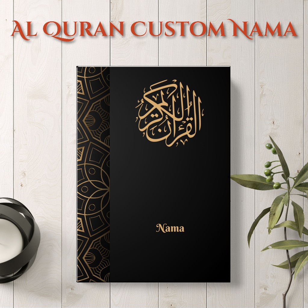 ALQURAN CUSTOM NAMA UKURAN A5/TERJEMAH/NON TERJEMAH