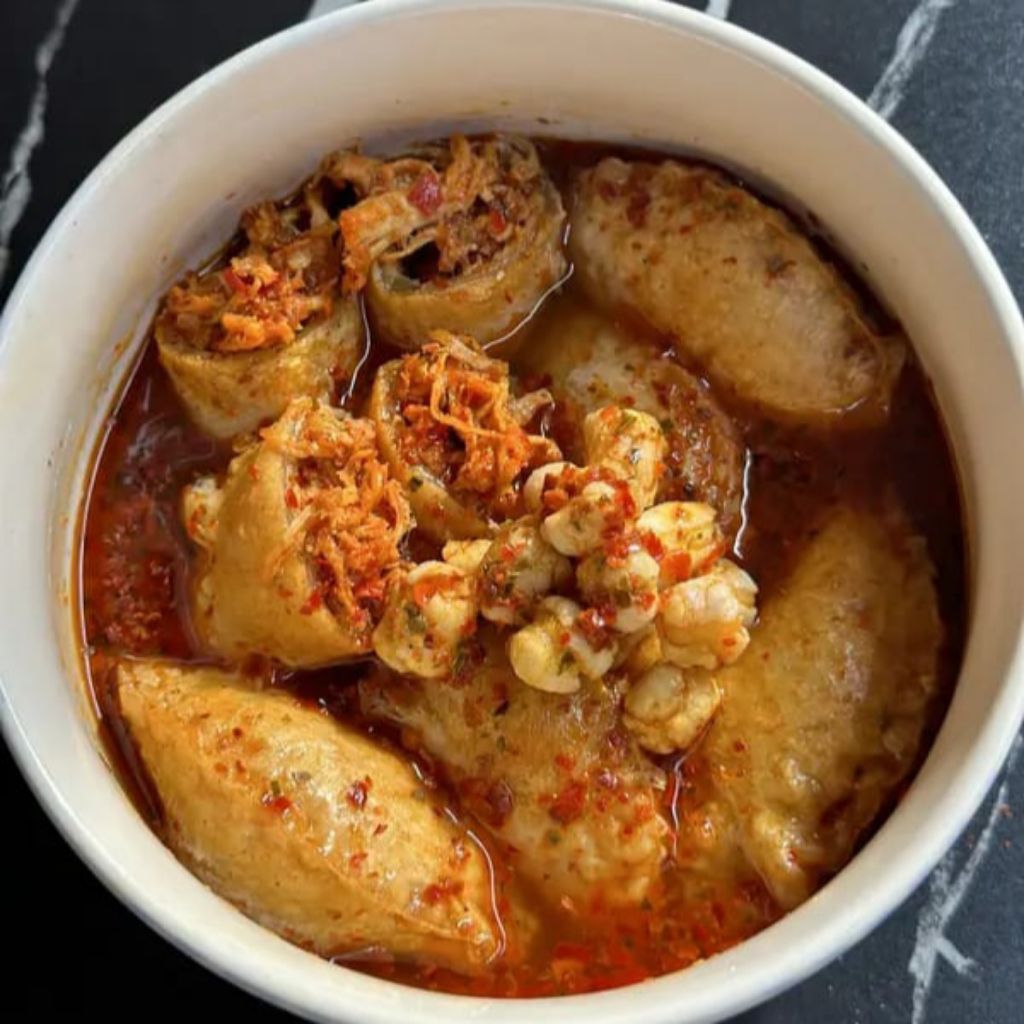 Cireng Mini Ayam Kuah Pedas