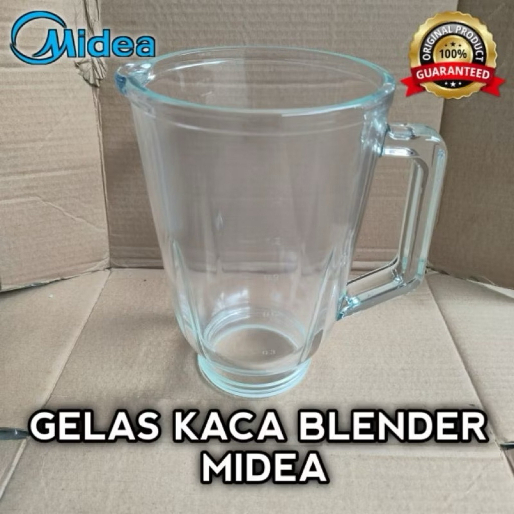 Gelas Kaca Blender Midea Original