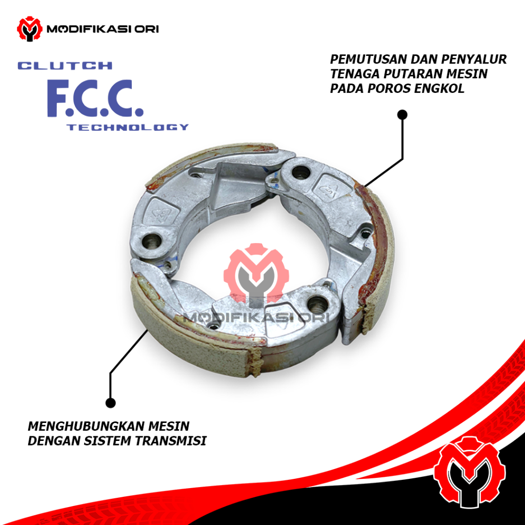 NMAX 155 - Kampas Ganda Original FCC Aerox - Nmax _ Lexi PNP 1 set Kampas Ganda Yamaha Nmax