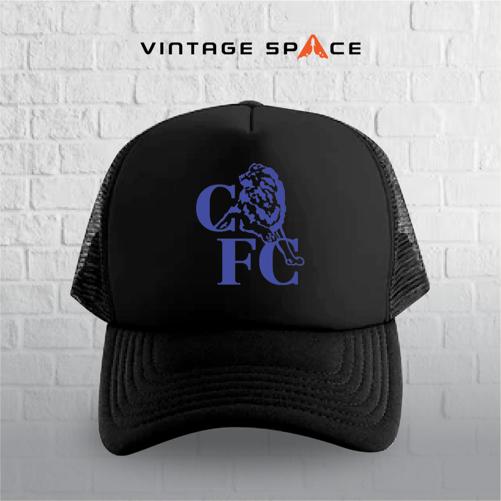 topi chelsea/ topi bola chelsea/ topi jaring/topi trucker