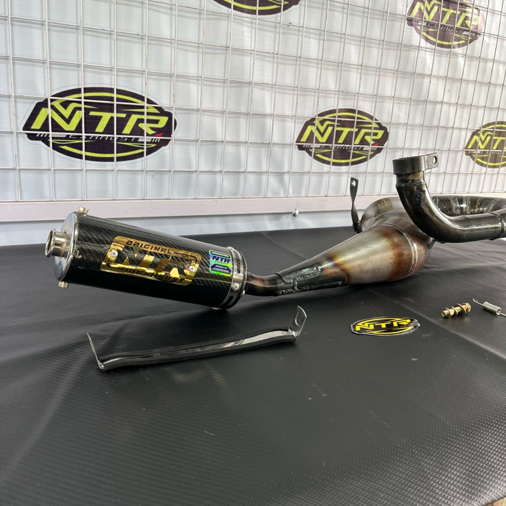 KNALPOT VESPA.. Buang kanan BIG SILENCER