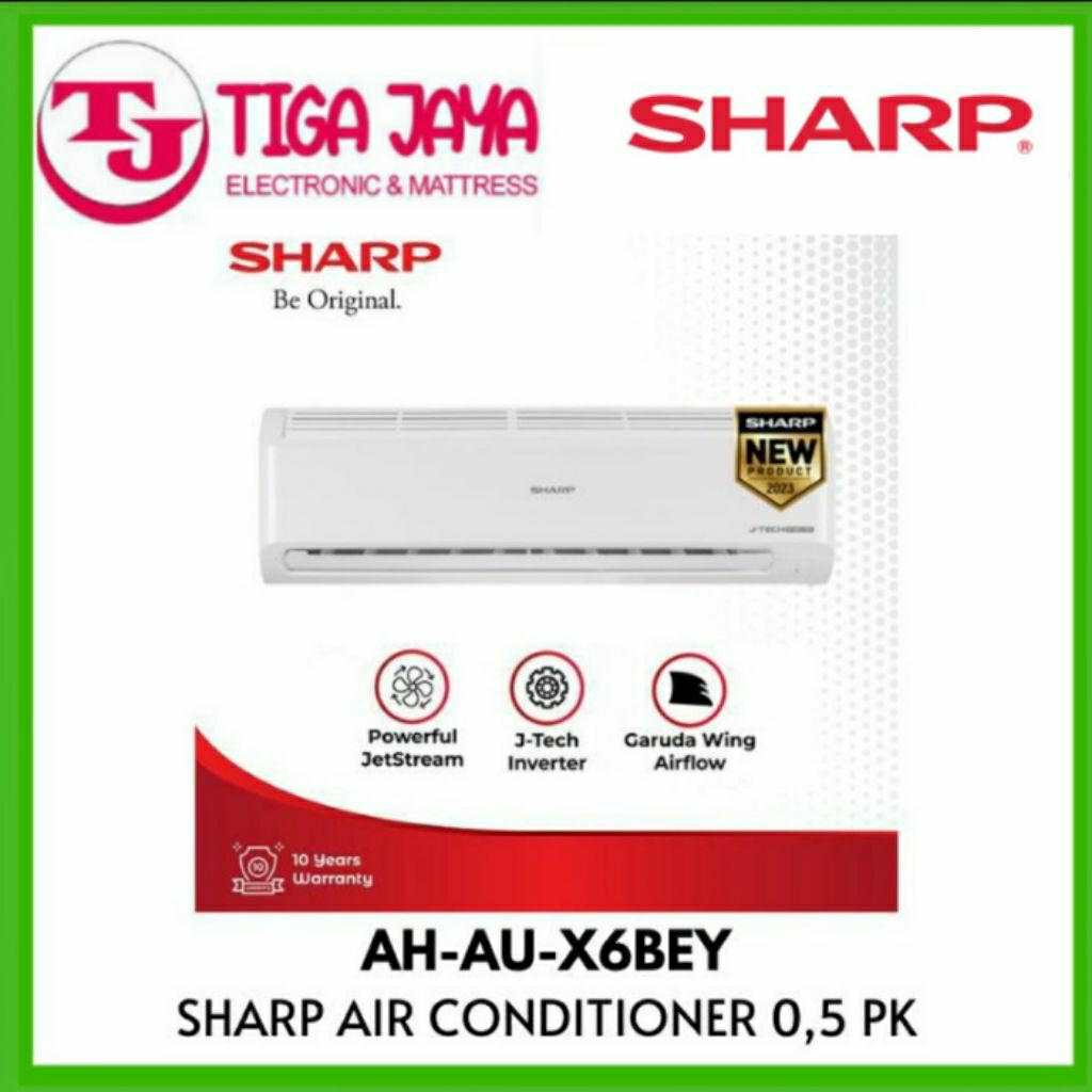 SHARP AH-X6BEY AC 1/2 PK INVERTER SERIES/X6BEY