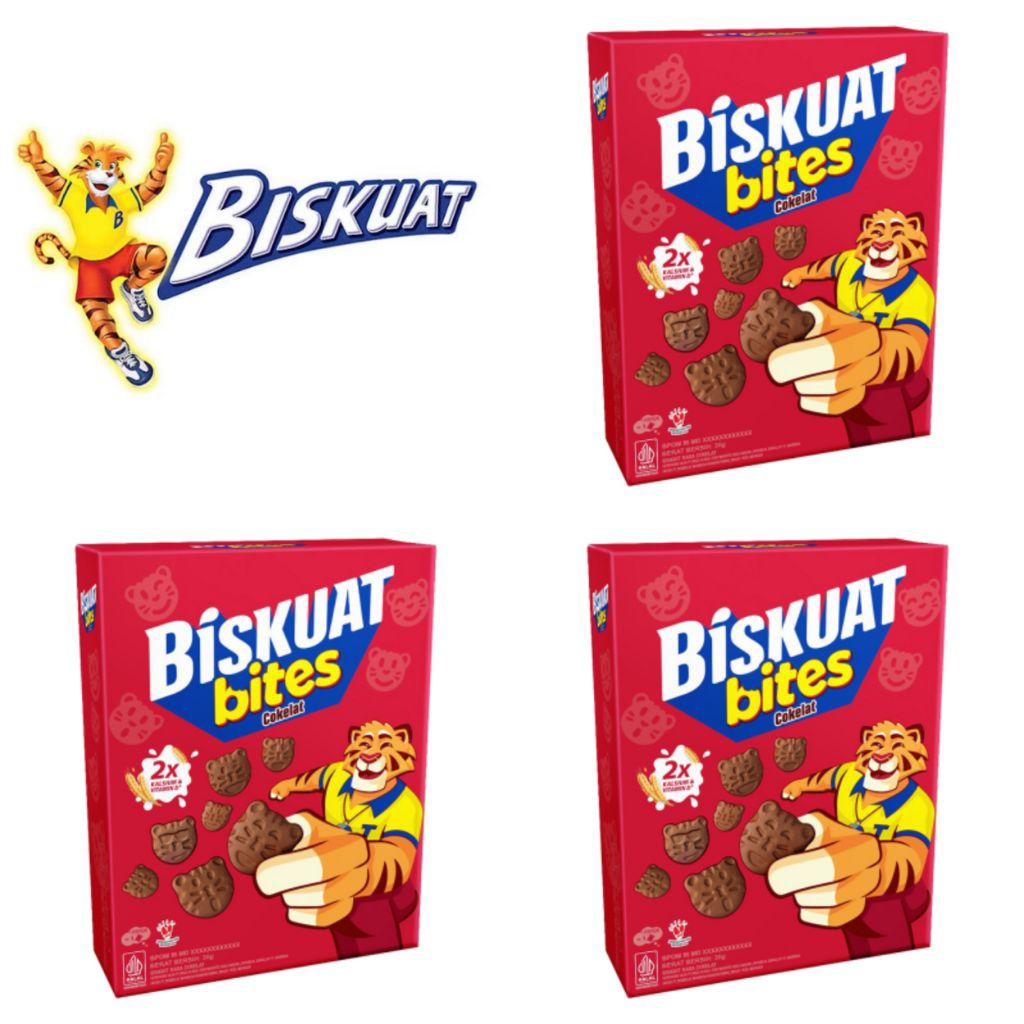 Biskuat Bites Biskuit Coklat 35 Gr