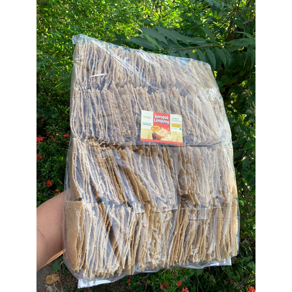 Krupuk Puli / Lempeng / Gendar Khas Magetan Termurah Berat 500/1000 Gram Mentah