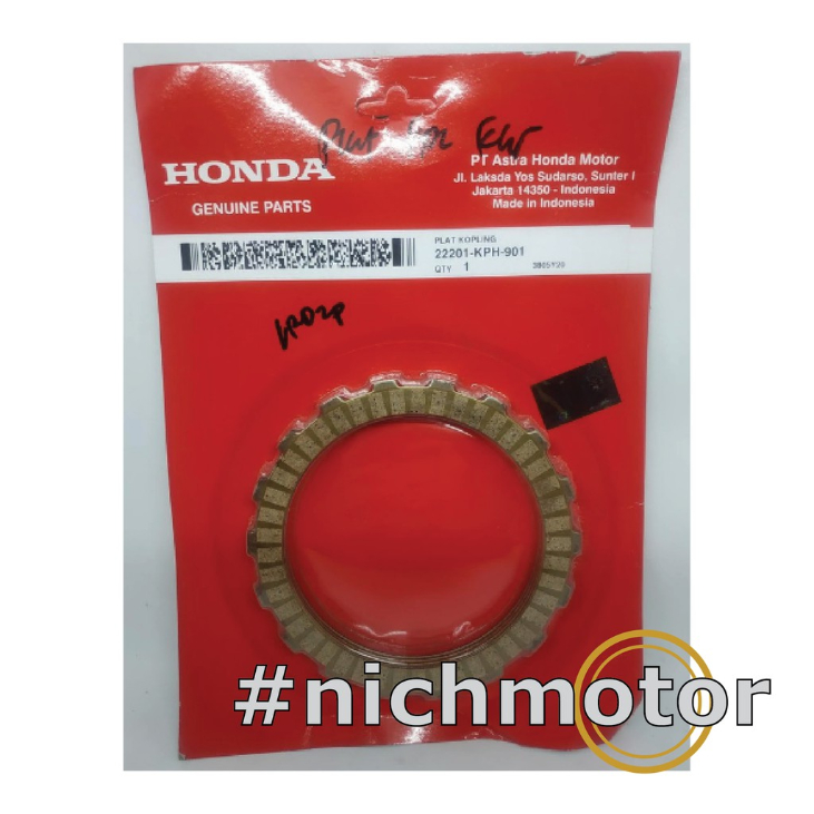 Plat Kopling Kirana Kharisma Supra X 125 original