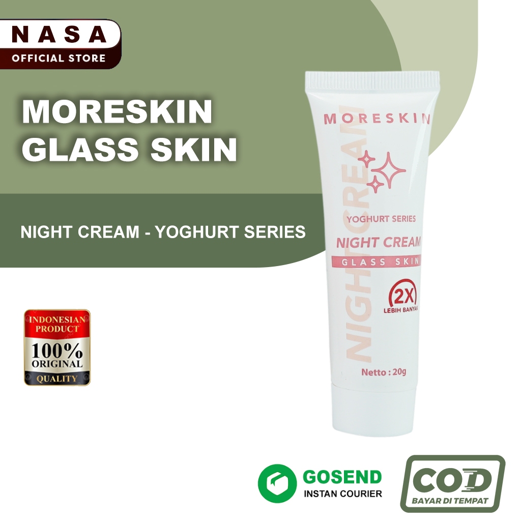 MORESKIN GLASKIN ECER - DAY CREAM - NIGHT CREAM