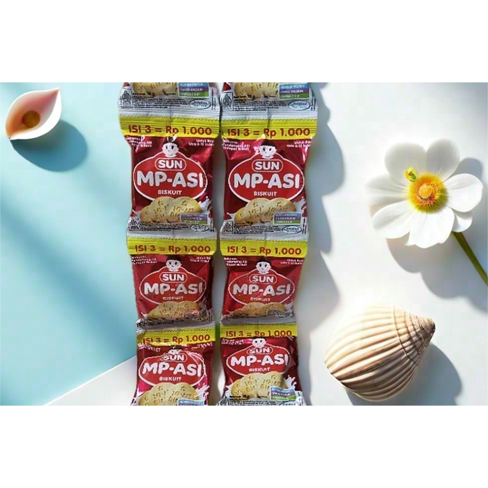 Sun MPASI Biskuit 18Gr (Per 10 Sachet)