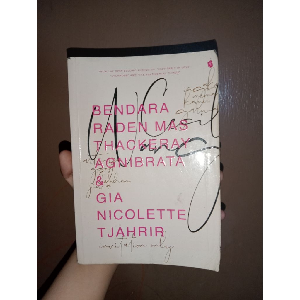 Novel Preloved ORI Cecilia Wang invitation only