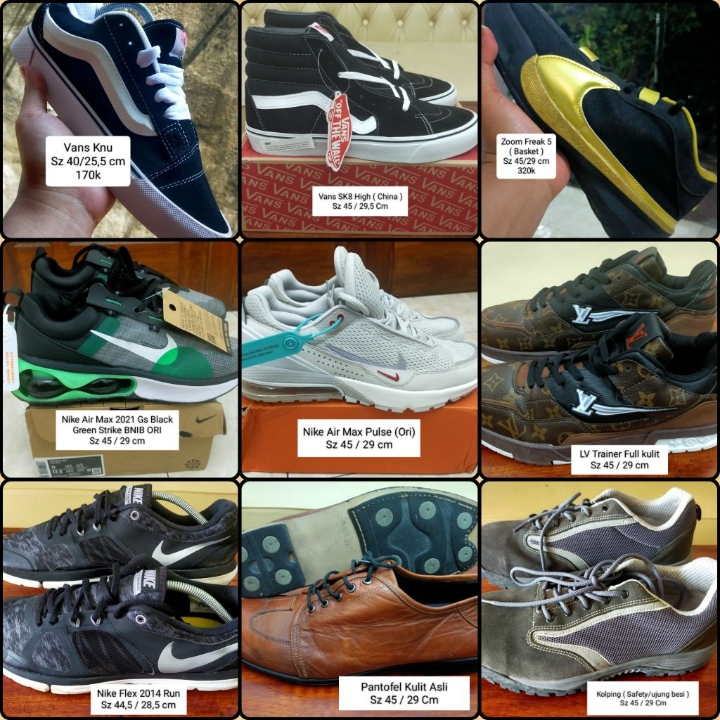 SEPATU Jumbo SIZE Cempur
