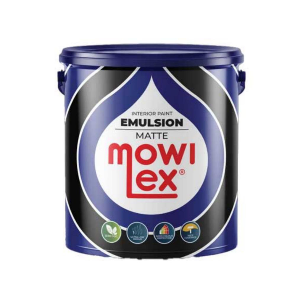 Cat Tembok Mowilex Interior Custom warna 2,5 Liter / Cat Mowilek Emulsion TINTING Interior