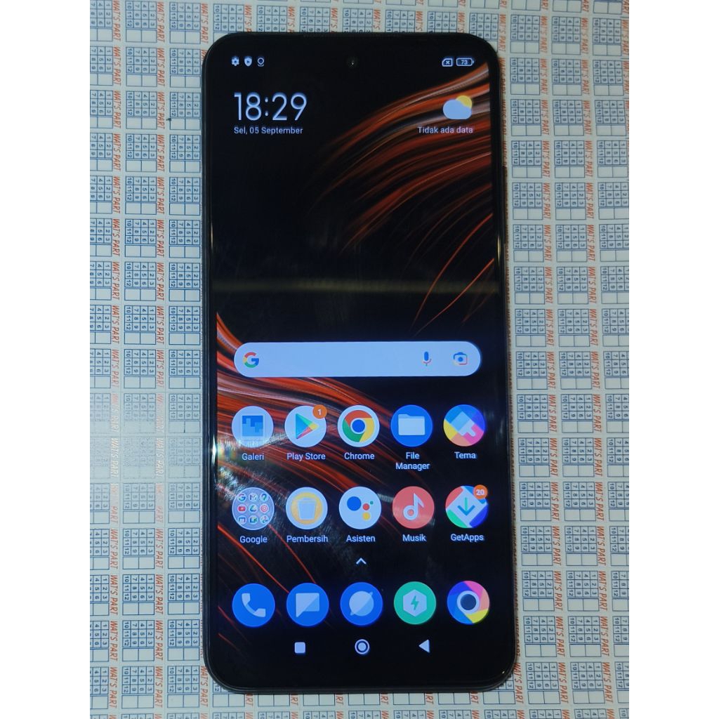 Lcd+Frame Redmi Note 10 5G/Poco M3 Pro 5G ori copotan