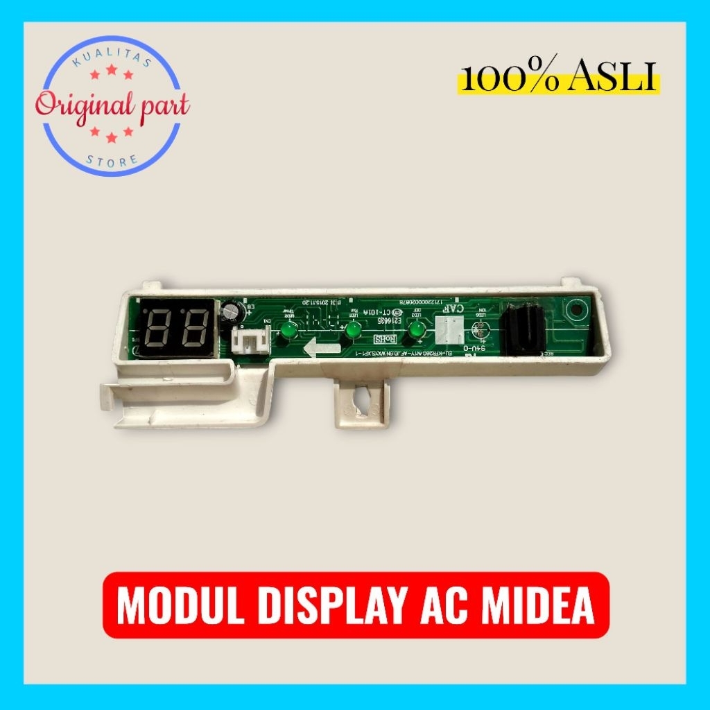 MIDEA MODUL SENSOR DISPLAY AC MIDEA ASLI COPOTAN AC MIDEA