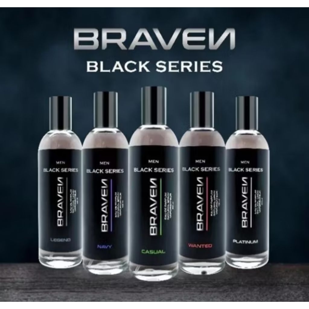 Braven Black Eau De Parfum 100ML Platinum Parfum Pria