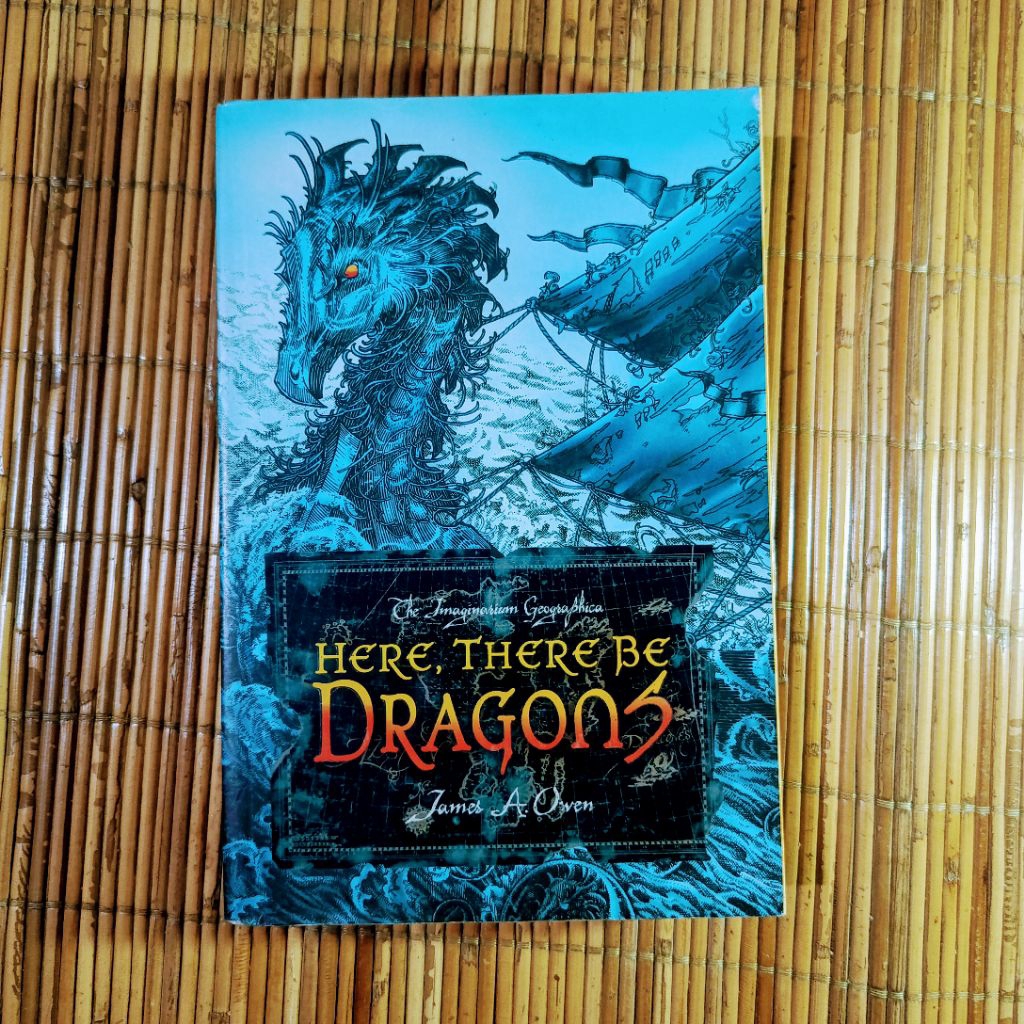 Novel Original Here, There be Dragon by James Owen (Preloved)