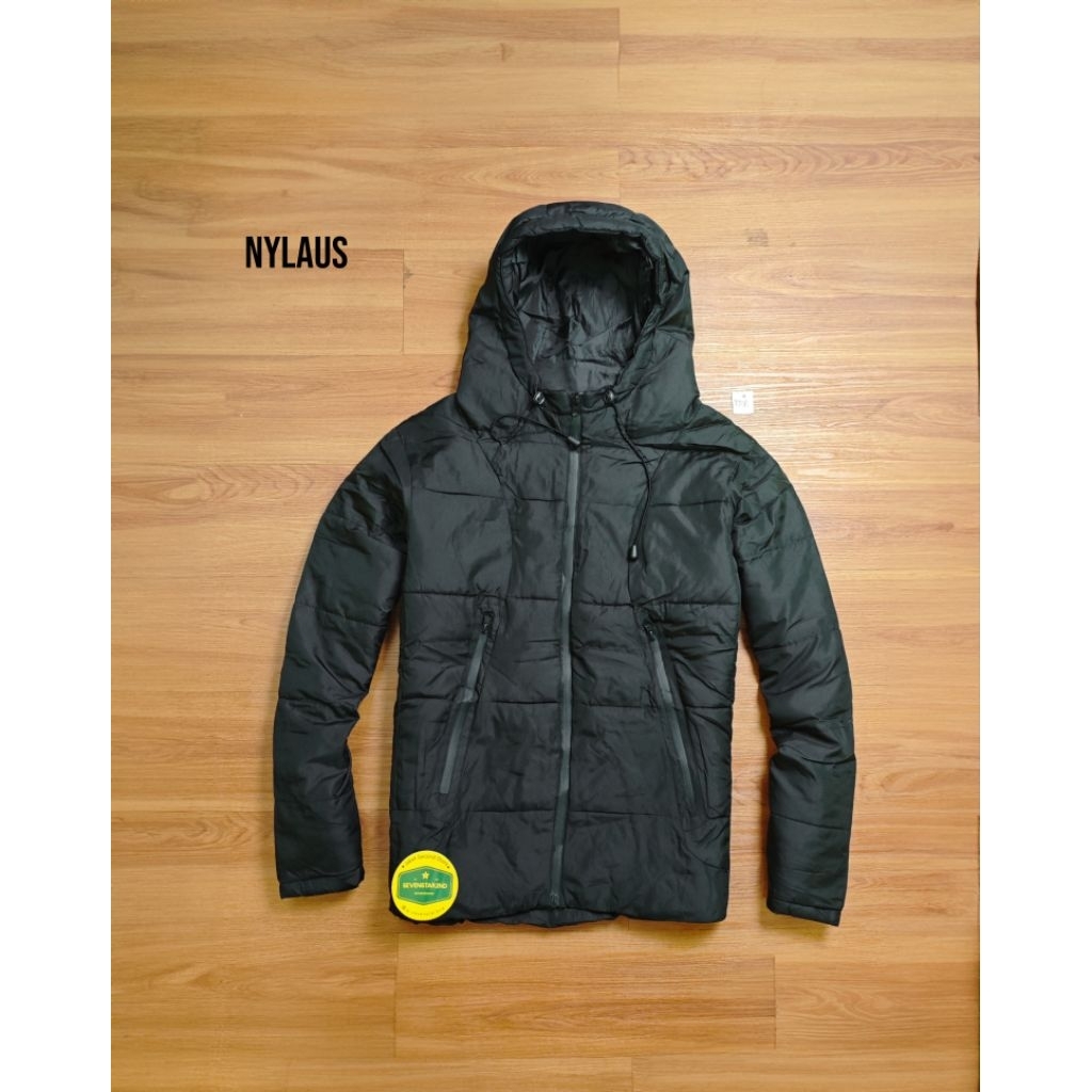 nylaus casual puffer jacket