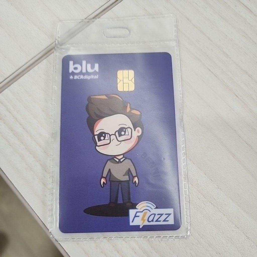 Kartu Flazz Limited Edition BENNI blu BCA