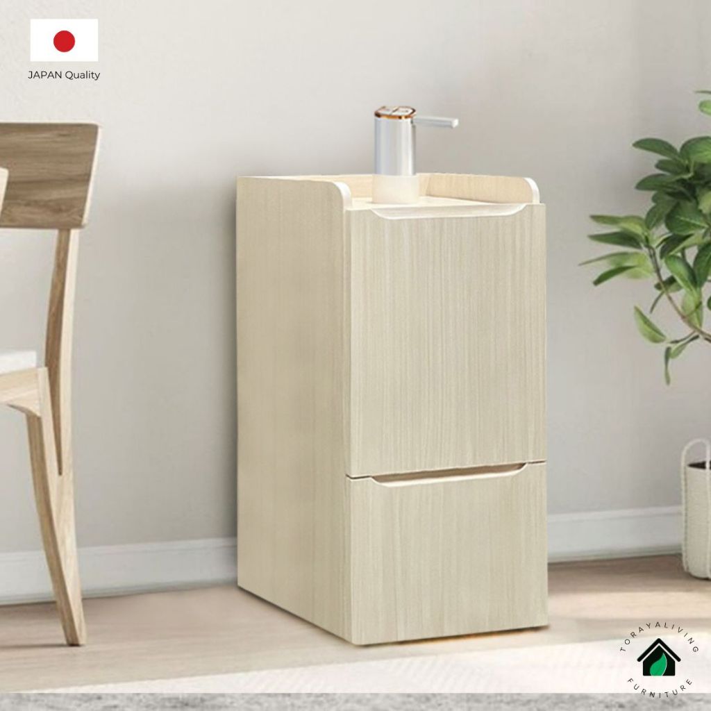 Toraya - Sora Lemari Galon Air Minum Model 1 (Beige) : Tempat Galon Estetik/ Lemari Dispenser Galon 