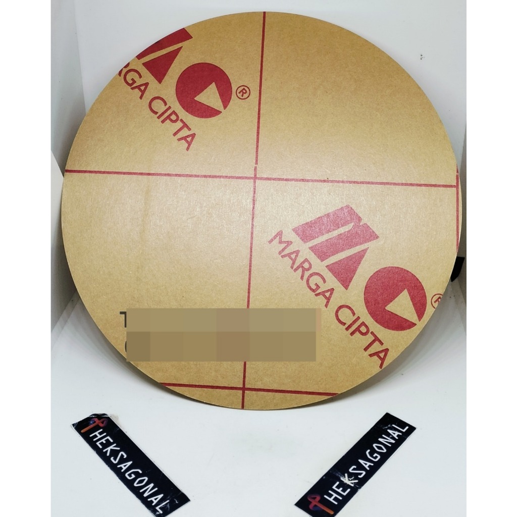 Akrilik marga cipta bening bulat tebal 2mm Balikpapan