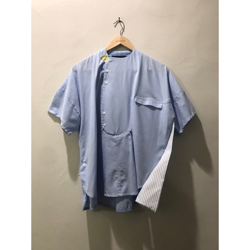 OLINE WORKROBE - KIZUNA TOP IN BLUE