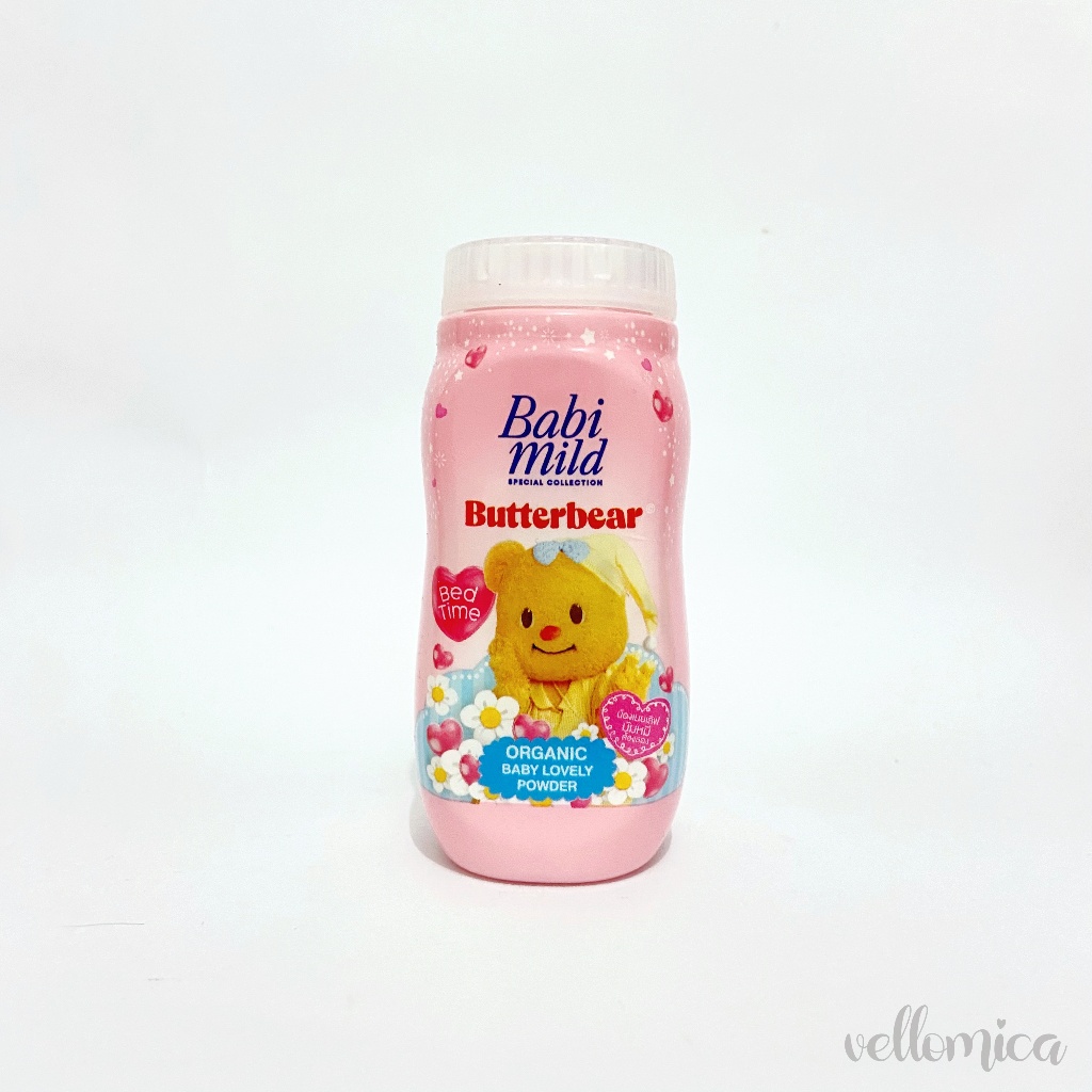BABI MILD butterbear organic lovely powder bed time 45gr