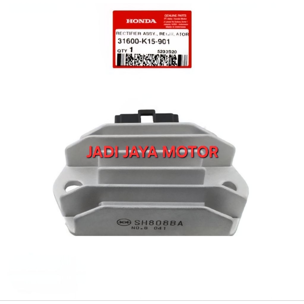 Regulator Kiprok Cash Rectifier Assy Original Asli Honda Cb150R Old Verza 150 Crf150L 31600 K15 901